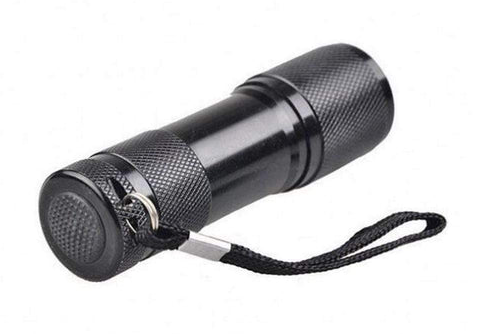 Back View Blue Light Blocking Torch with Strap