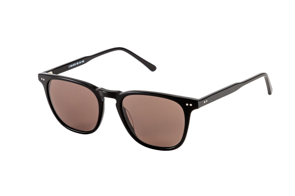 Parker Sunglasses (Brown) Angled View