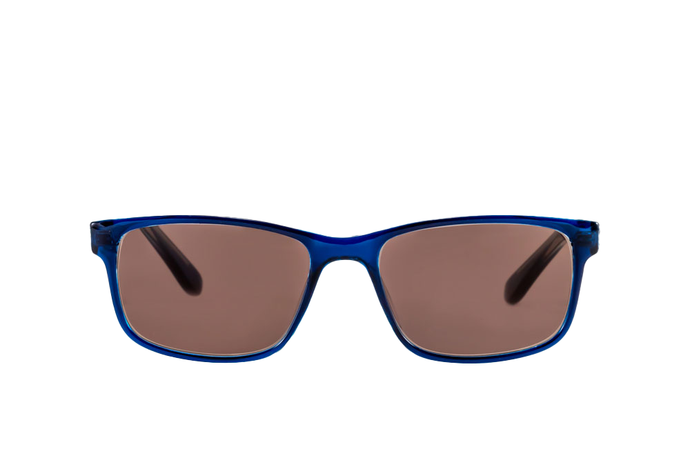 Theo Kids Sunglasses Readers (Brown) Front View