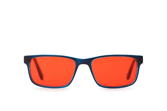 Theo Blue Light Blocking Glasses Prescription Front View